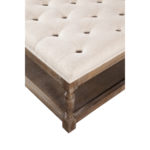 Lucerne Square Cocktail Ottoman in Tribecca Natural