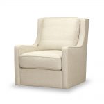 Calvin Swivel Chair in Windfield Natural