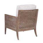 Bakersfield Chair in Bergamo Vanilla in Natural Gray (Performance Fabric)