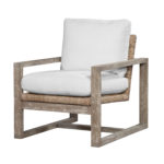 Melrose Chair in Chloe Ice (Performance Fabric)